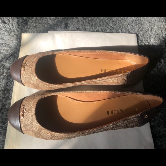 Coach Chelsea Ballet Flats Slip on Shoes - Picture 1 of 5